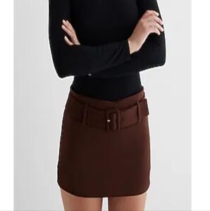 Twill Mini Skort